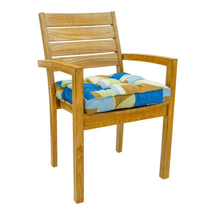 Florance kussen 47X47 Patch azur