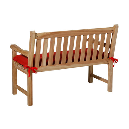 Bankkussen ca.120x48cm Basic red