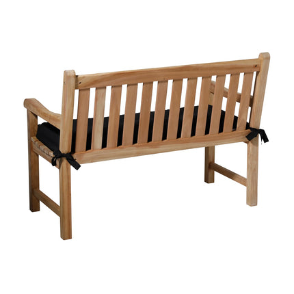 Bankkissen ca.180x48cm Panama Schwarz