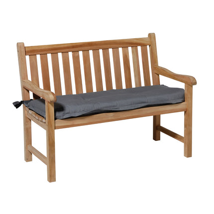 Bankkissen ca.180x48cm Rippengrau