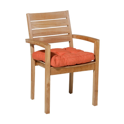 Florance -Kissen ca. 47x47cm Panama Flame Orange