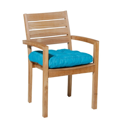 Florance -Kissen ca. 47 x 47 cm Panama Aqua