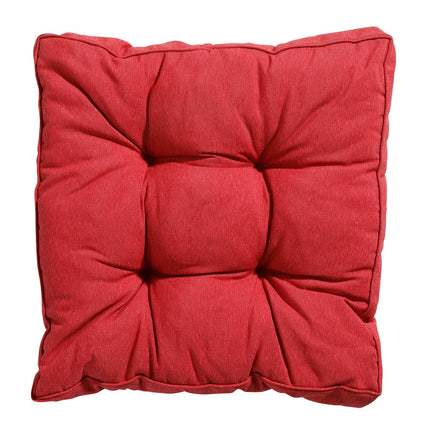 Florance -Kissen ca. 47 x 47 cm Panama Ziegelrot rot