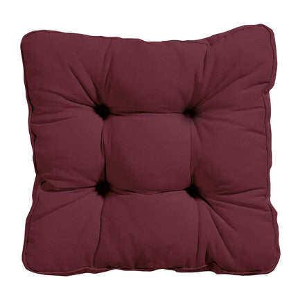 Florance -Kissen ca. 47 x 47 cm Panama Bordeaux