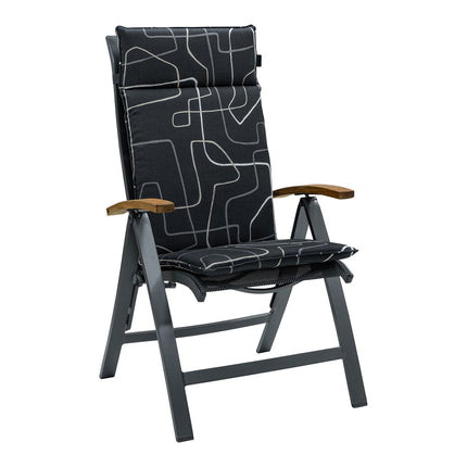 Kussen hoog universeel ca.120x50cm Joah grey