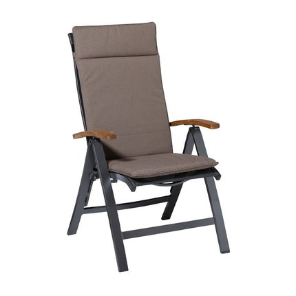 Kussen hoog universeel ca.120x50cm Outdoor Manchester taupe