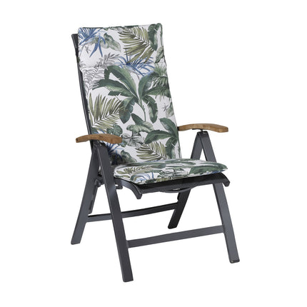 Kussen hoog universeel ca.120x50cm Outdoor bliss blue