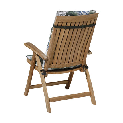 Kussen hoog universeel ca.120x50cm Outdoor bliss blue