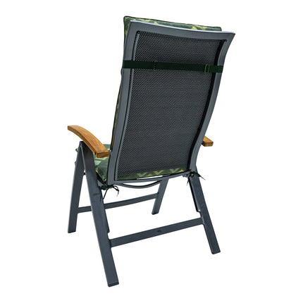 Kissen hoher universeller CA120X50 cm Outdoor -Gitter grün