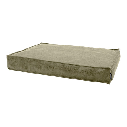 Hundelounge ca.80x55x15cm Leder -Look Sand Sand