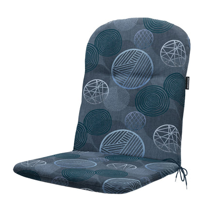 Kuip hoch ca.96x45cm Kreis Blau