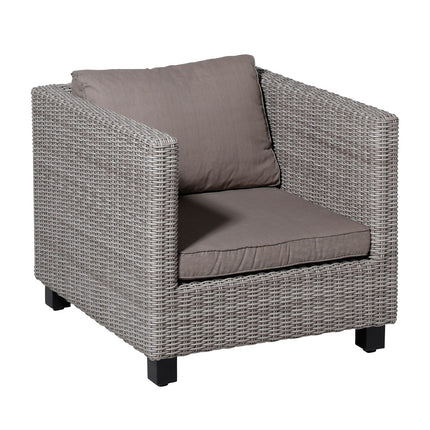 Lounge zurück ca. 40x73cm Basic Taupe