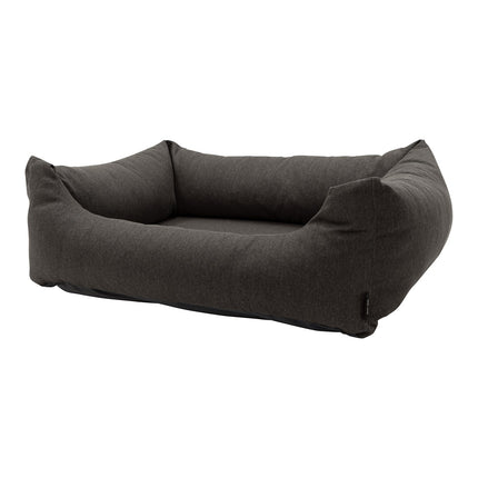 Hundekorb ca.100x80x25cm dunkelgraue Leinwand Eco+