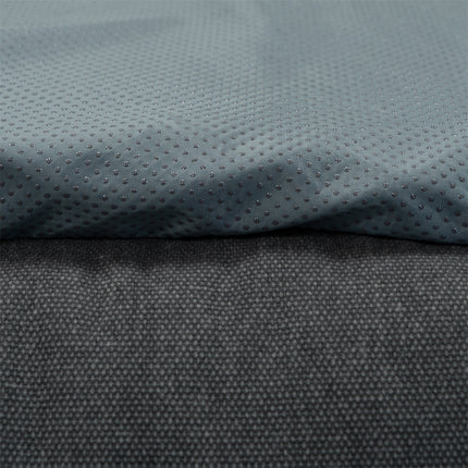 Hundekorb ca.100x80x25cm dunkelgraue Leinwand Eco+