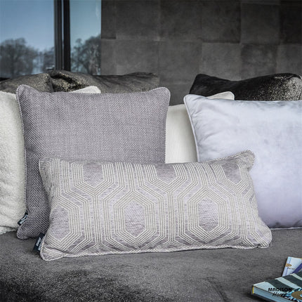 Dekoratives Kissen ca. 60x60cm Nola Lila