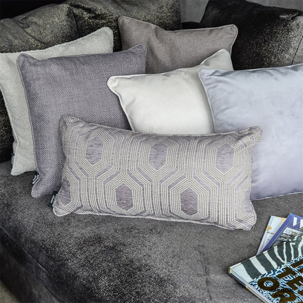 Dekoratives Kissen ca. 60x60cm Nola Lila