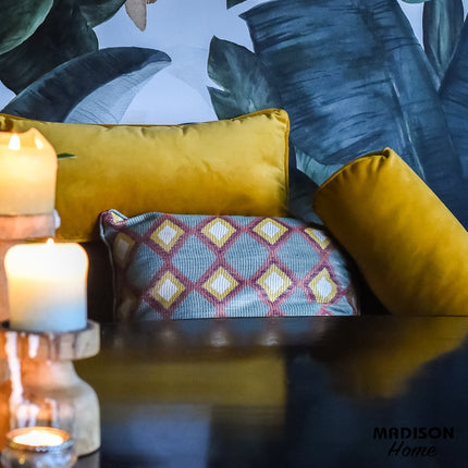 Dekorative Kissen ca. 30 x 60 cm Acqua