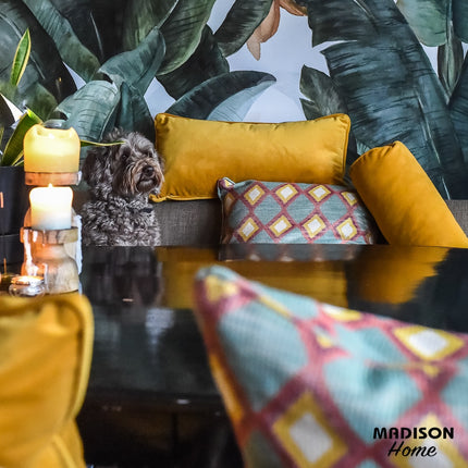 Dekorative Kissen ca. 30 x 60 cm Acqua