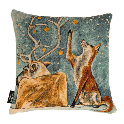 Dekoratives Kissen ca.45x45cm Weihnachten Matt