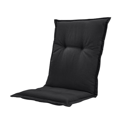 Pushion Low Back Ca.105x50 cm Panama Schwarz