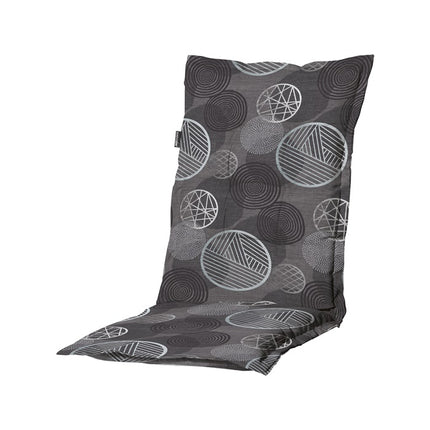 Kissen im unteren Rücken Ca.105x50 cm Kreis Grau