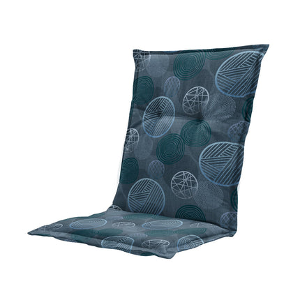 Kissen unter dem Rücken Ca.105x50 cm Kreis Blau