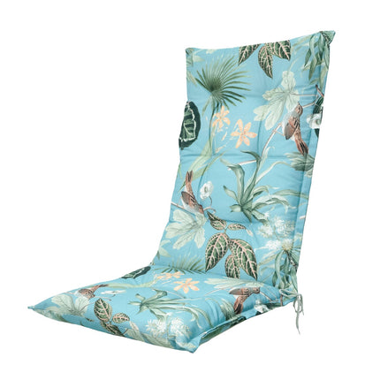 Kissen hochrücken ca. 123x50 cm Outdoor+ Gras -Aqua