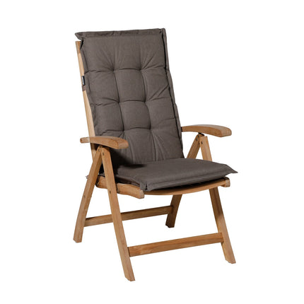 Kissen hochrücken ca. 123x50 cm Outdoor Oxford Taupe