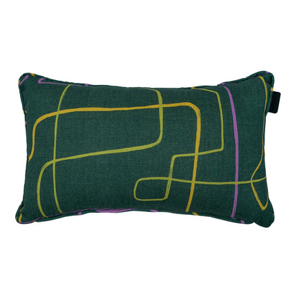 Dekorative Kissen Paspel ca.30x50 cm Joah Green