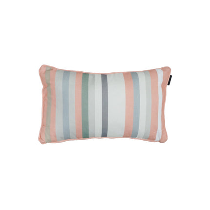 Dekorative Kissen Paspel Ca.30x50 cm Righe Salmone