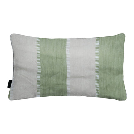 Sierkussen paspel ca.30x50cm Banda kaki