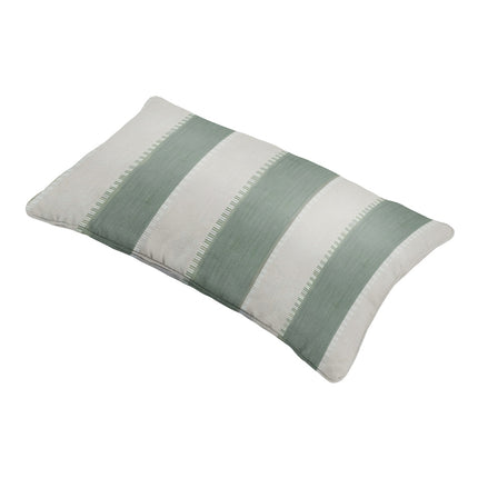 Sierkussen paspel ca.30x50cm Banda kaki