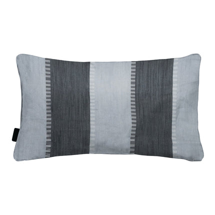 Sierkussen paspel ca.30x50cm Banda grey