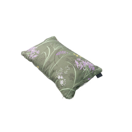 Sierkussen paspel ca.30x50cm Donna green canvas eco+