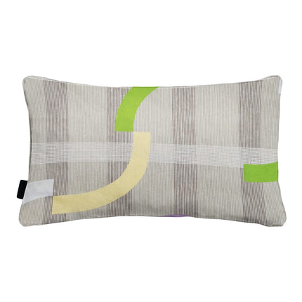 Dekorative Kissen Paspel ca.30x50 cm Tess lila