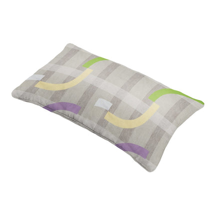 Dekorative Kissen Paspel ca.30x50 cm Tess lila