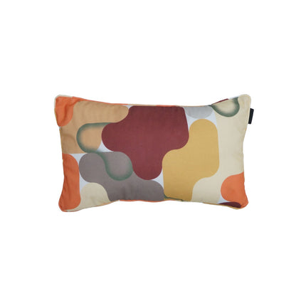 Sierkussen paspel ca.30x50cm Grafi bordo