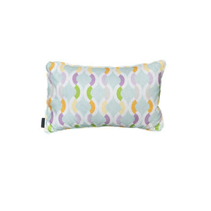 Sierkussen paspel ca.30x50cm Outdoor+ Trivia mint