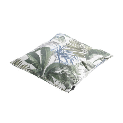 Sierkussen paspel ca.45x45cm Outdoor bliss blue