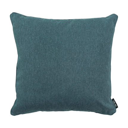 Dekorative Kissen Paspel ca.50x50 cm seeblauer Leinwand Eco+