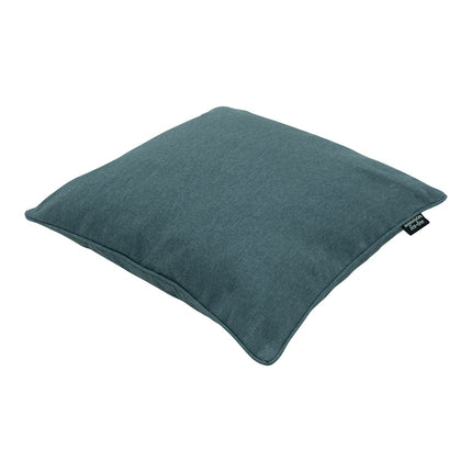 Dekorative Kissen Paspel ca.50x50 cm seeblauer Leinwand Eco+