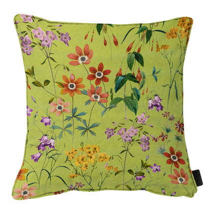 Sierkussen paspel ca.50x50cm Outdoor+ Milly green