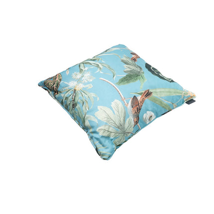 Sierkussen paspel ca.50x50cm Outdoor+ Grasse aqua