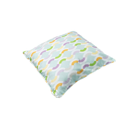 Sierkussen paspel ca.50x50cm Outdoor+ Trivia mint