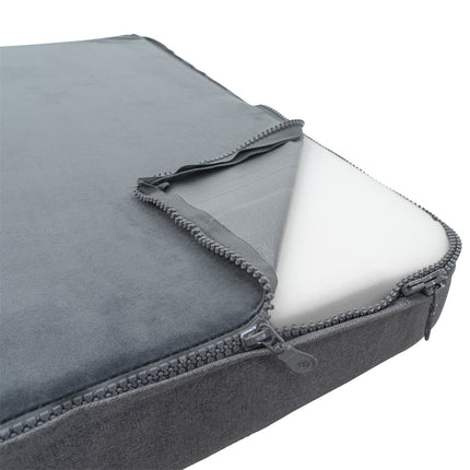 Hondenmand Royal small wasbaar ca.80x60x23cm Oxford grijs