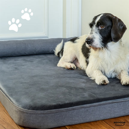 Hundekorb Royal Large Waschable ca.120x80x23 cm Oxford Gray