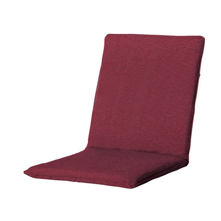 Stapelstoel kussen ca.97x49cm Panama bordeaux