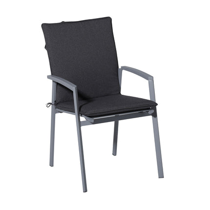 Stapelstuhlkissen ca.97x49cm Outdoor Manchester Grey