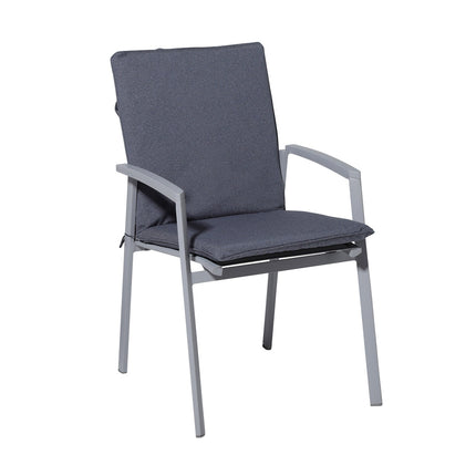 Stack Stuhl Kissen ca.97x49cm Outdoor Manchester Denim Grey