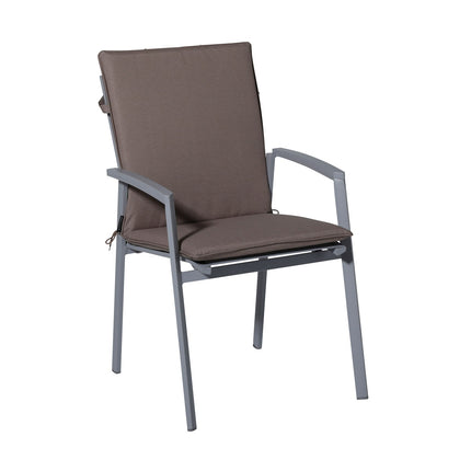 Stapelstuhlkissen ca. 97x49cm Outdoor Panama Taupe